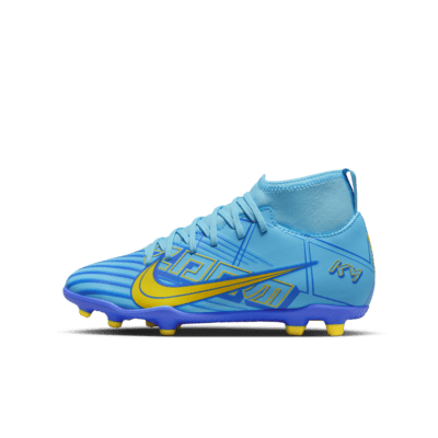 cool blue nike soccer cleats