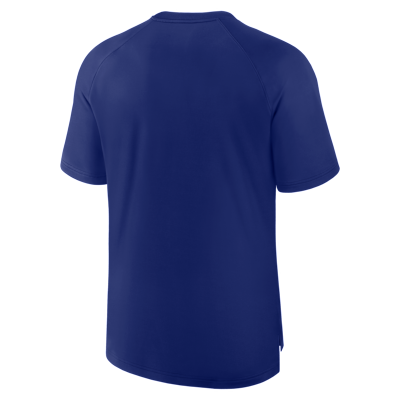 Playera Nike Dri-FIT de la MLB para hombre Texas Rangers Authentic Collection Pregame