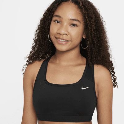 Bra deportivo para niñas talla grande Nike Swoosh