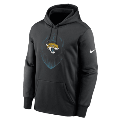 Jacksonville Jaguars Icon Men’s Nike Therma NFL Pullover Hoodie