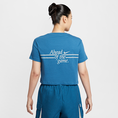 Nike Sportswear Club Women's Loose Cropped T-Shirt