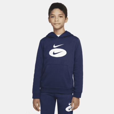 Sudadera con gorro sin cierre para niño talla grande Nike Sportswear ...