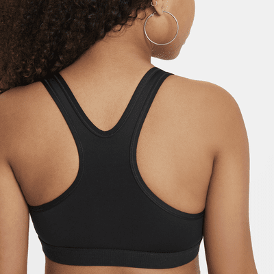 Bra deportivo para niñas talla grande Nike Swoosh