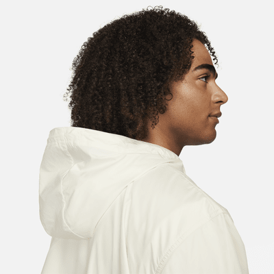 Nike Repel Long Sleeve Woven Windshirt - White - L