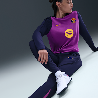 F.C. Barcelona Strike Women's Nike Dri-FIT Football Knit Pants