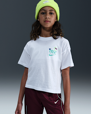 Детская футболка Nike Sportswear Big Kids' (Girls')
