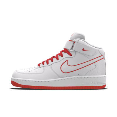 Chaussures personnalisables Nike Air Force 1 Mid By You pour Homme. Nike FR