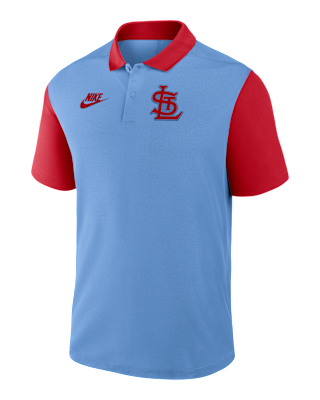 Мужские  St. Louis Cardinals Cooperstown Victory Nike Dri-FIT MLB Polo