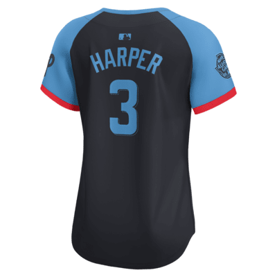 Jersey Nike Dri-FIT ADV de la MLB Limited para mujer Bryce Harper Philadelphia Phillies 2024 All-Star Game