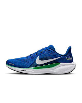 Unisex кроссовки Seattle Seahawks Pegasus 41 Nike NFL Road для бега