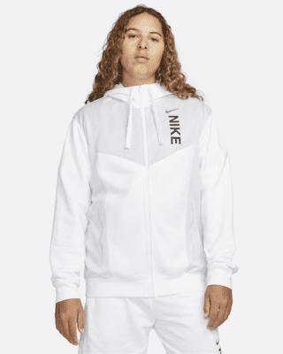 Nike Sportswear Hybrid Fleece-Hoodie für Herren mit durchgehendem  Reißverschluss. Nike DE