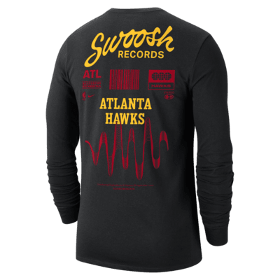 Atlanta Hawks Fanatics Authentic Gray Nike Team-Issued MLK Long Sleeve  Shirt from the 2021-22 NBA Season
