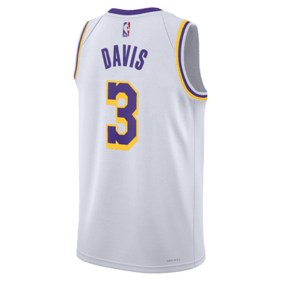 Jersey Nike Dri-FIT de la NBA Swingman para hombre Los Angeles Lakers Association Edition 2022/23