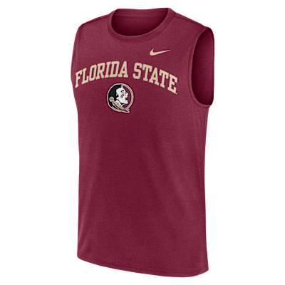 Florida State Primetime Arch Legend Men's Nike Dri-FIT College Muscle Tank Top from Nike - $40