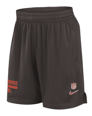 Мужские шорты Cleveland Browns Sideline Nike Dri-FIT NFL Shorts