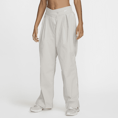 Nike Sportswear Collection Women's Mid-Rise Repel Asymmetrical-Waist Trousers