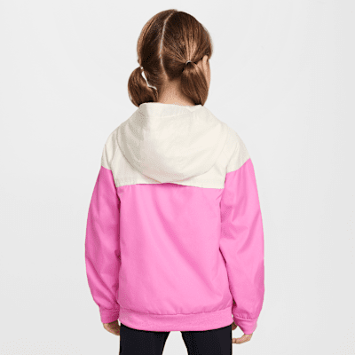 Chamarra Windrunner para niños talla pequeña Nike