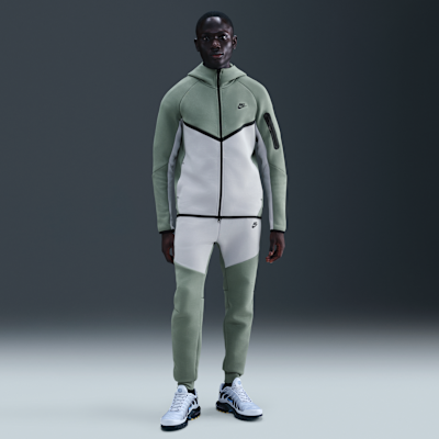 Męska kurtka z dzianiny z zamkiem na całej długości Windrunner Nike Tech