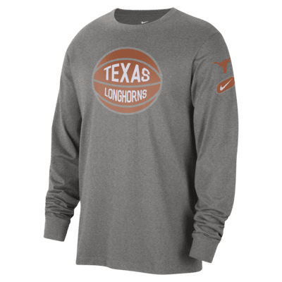 Texas Fast Break Men's Nike College Long-Sleeve T-Shirt