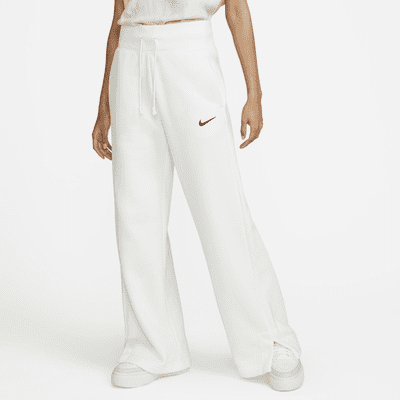 Nike Sportswear Phoenix Fleece Jogger de talle alto y pierna ancha - Mujer