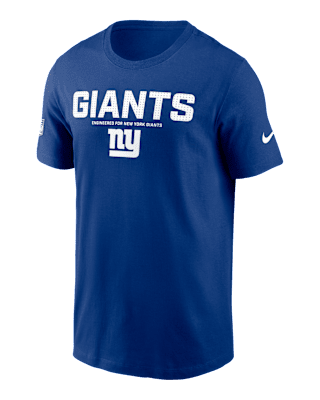 Мужская футболка New York Giants Sideline Team Issue Nike Dri-FIT NFL