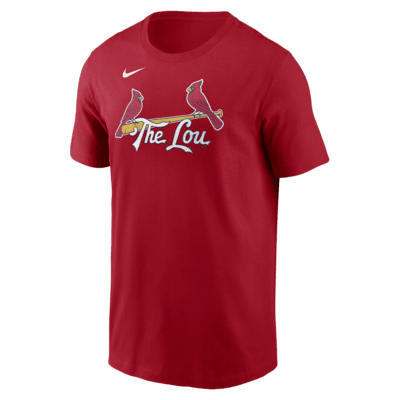 Мужская футболка St. Louis Cardinals City Connect Wordmark