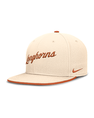 Мужская кепка Texas Longhorns Primetime True Nike Dri-FIT College Fitted Hat