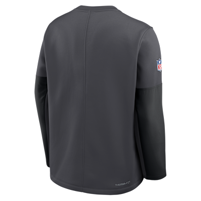 Cleveland Browns Scripted To Win Sideline Coach Men's Nike Therma-FIT NFL Long-Sleeve T-Shirt
