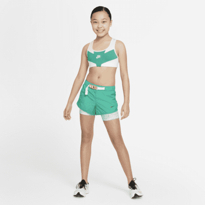 Nike Tempo Big Kids' (Girls') Tie-Dye Running Shorts