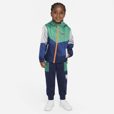 Nike Fleece-Lined Windbreaker Toddler Jacket