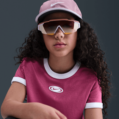 Playera cropped para niña talla grande Nike Sportswear
