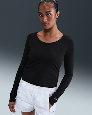 Женские  Nike Sportswear Chill Knit Long-Sleeve Top