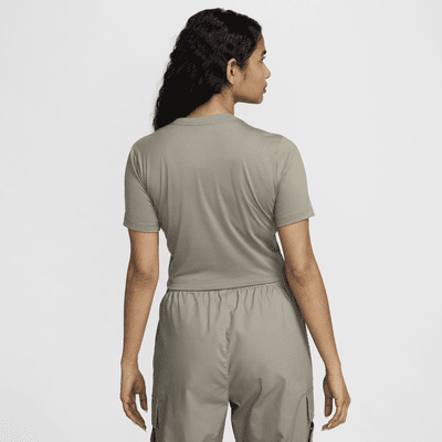 Playera slim cropped para mujer Nike Sportswear Essential