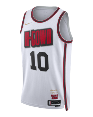 Мужские джерси Jabari Smith Jr. Houston Rockets 2024/25 City Edition Nike Dri-FIT NBA Swingman Jersey