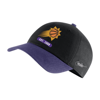 47 Men's Phoenix Suns Black Clean Up Adjustable Hat