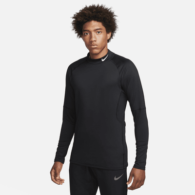 Nike Pro Men's Dri-FIT Warm Long-Sleeve Fitness Mock. Nike AU