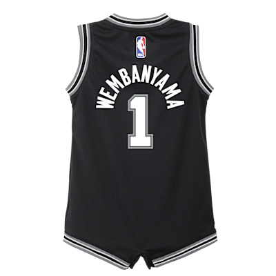 Mono Nike de la NBA para bebé de Victor Wembanyama de los San Antonio Spurs Icon Edition