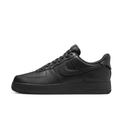 Nike Air Force 1 sneaker Zwart/Zwart/Zwart