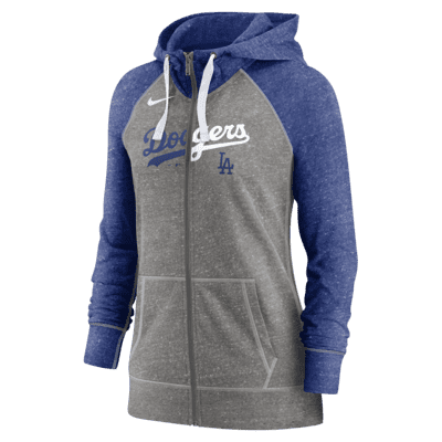 dodgers nike zip up hoodie