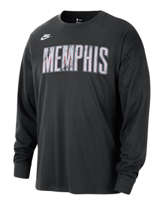 Мужская футболка Memphis Grizzlies Hardwood Classic Essential Nike NBA Long-Sleeve