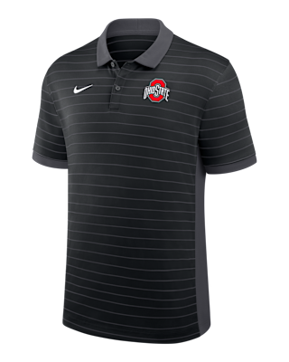 Мужские  Ohio State Sideline Victory Stripe Nike Dri-FIT College Polo