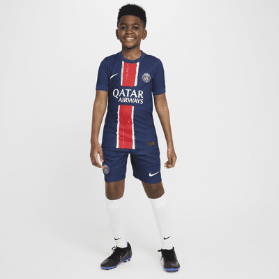 Jersey de fútbol Nike Dri-FIT ADV para niños talla grande Paris Saint-Germain 2024/25 Match Home