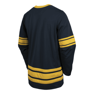 Jersey de hockey universitario Nike para hombre Michigan