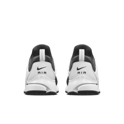 nike presto womens black and white