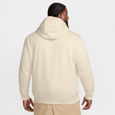 Felpa pullover in fleece con cappuccio Nike Club – Uomo