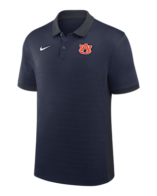 Мужские  Auburn Sideline Victory Stripe Nike Dri-FIT College Polo