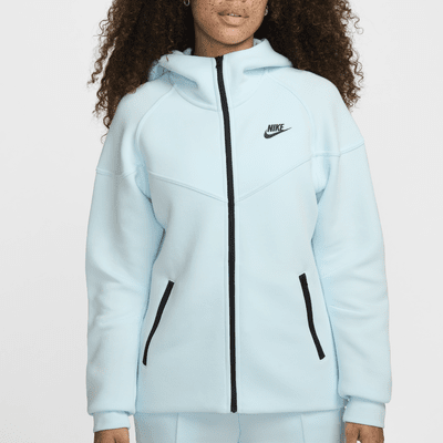 Sudadera con gorro de cierre completo para mujer Nike Sportswear Tech Fleece Windrunner