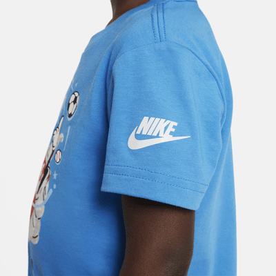 Playera con gráfico infantil Nike