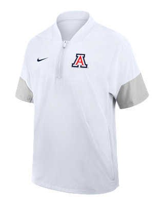 Мужская куртка Arizona Sideline Coach Nike College 1/2-Zip Short-Sleeve