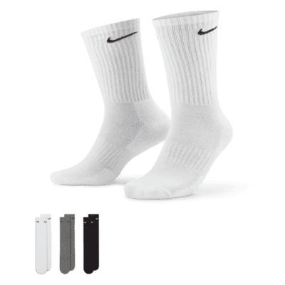 Středně vysoké tréninkové ponožky Nike Everyday Cushioned (3 páry)